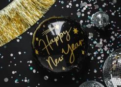 Happy New Year Folieballon Sort