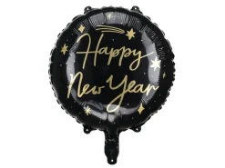 Happy New Year Folieballon Sort