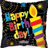 Happy Birthday Folieballon Sort