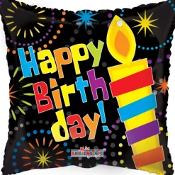 Happy Birthday Folieballon Sort