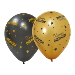Happy Birthday Golden Celebrations Latexballoner