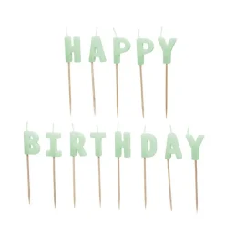 Happy Birthday Kagelys Grøn