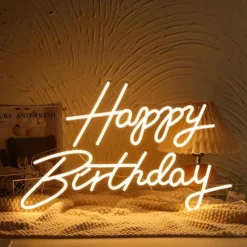 Happy Birthday Neonskilt