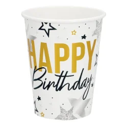 Happy Birthday Papkrus Guld