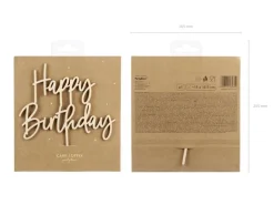 Happy Birthday Træ Kagetopper