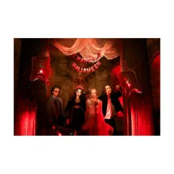 Happy Halloween Kødøkse Papirbanner