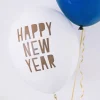 Happy New Year Balloner Pastelhvid