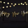 Happy New Year Guirlande Guld