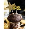 Happy New Year Konfetti Guld