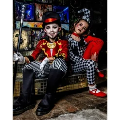 Harlekin Klovn Børnekostume