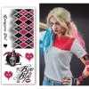 Harley Quinn Falske Tatoveringer