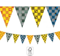 Harry Potter® Kollegier Vimpelguirlande