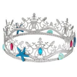 Havfrue Tiara Sølv