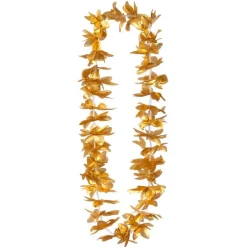 Hawaii Blomsterkrans Guld