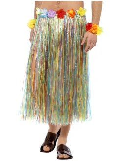 Hawaii Hula Skørt Multifarvet
