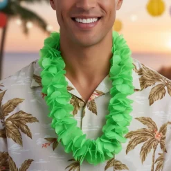 Hawaiikrans Neongrøn