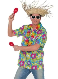 Hawaiiskjorte Blå