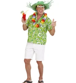Hawaiiskjorte Grøn