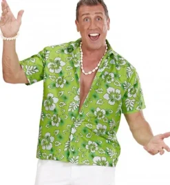 Hawaiiskjorte Grøn