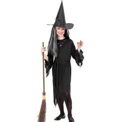 Heksepige Børnekostume