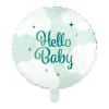 Hello Baby Folieballon Grøn