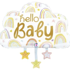 Hello Baby Sky Folieballon