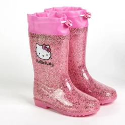 Hello Kitty® Gummistøvler Pink Glimmer