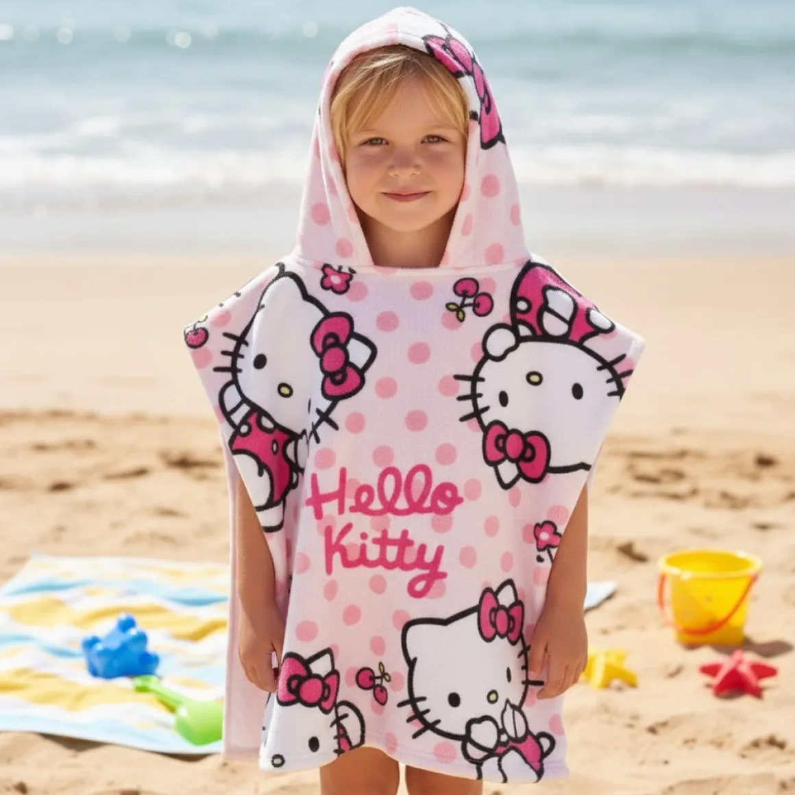 Hello Kitty® Håndklædeponcho