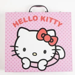 Hello Kitty® Tegnesæt Kuffert Lyserød