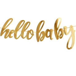 Hello Baby Guirlande Guld