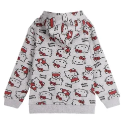Hello Kitty® Allover Print Hættetrøje Med Lynlås