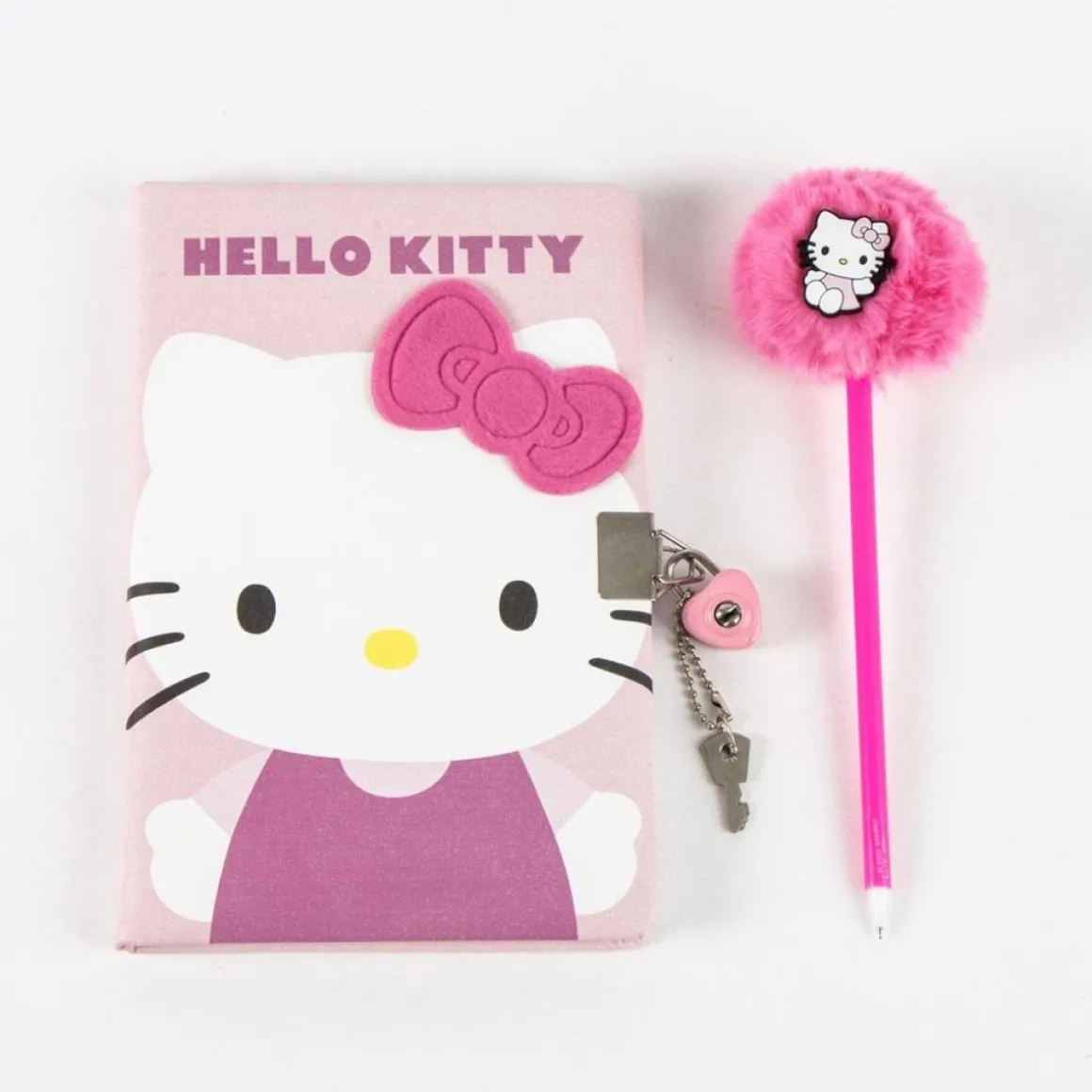 Hello Kitty® Dagbogssæt Lyserød