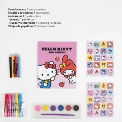 Hello Kitty® Farvelæg Selv Rygsæk Sæt