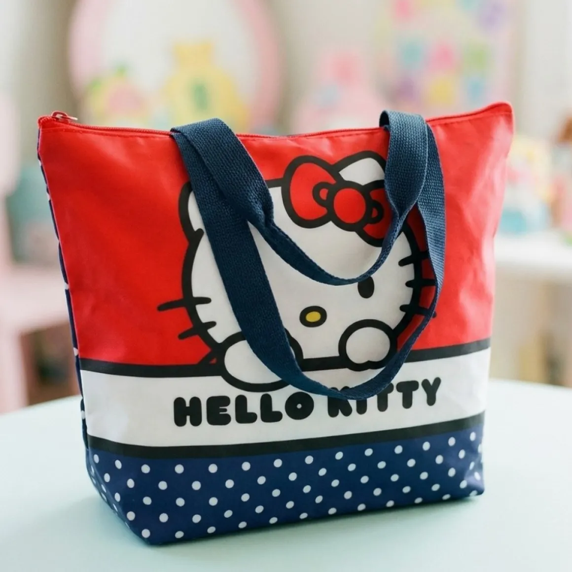 Hello Kitty® Strandtaske Rød/Blå