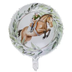 Hest Springrytter Folieballon