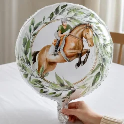 Hest Springrytter Folieballon