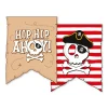Hip Hip Ahoy Pirat Banner