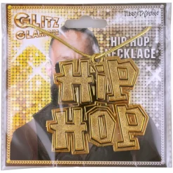 Hip Hop Halskæde Guld