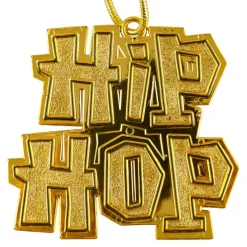 Hip Hop Halskæde Guld