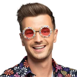 Hippie Diamantblomster Briller