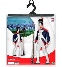 Historisk Fransk Uniform Kostume