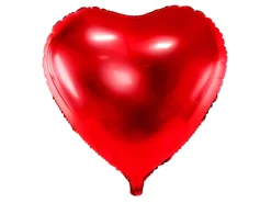 Hjerte Folieballon Rød