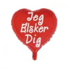 Hjerte Jeg Elsker Dig Folieballon