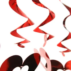 Hjerte Swirls Rød