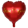 Hjerte Folieballon I Love You Rød