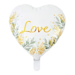 Hjerteformet Love Folieballon