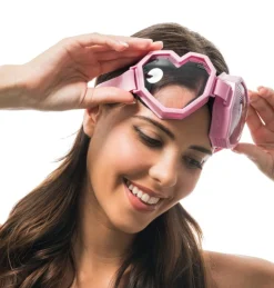 Hjerte Partybriller Goggles Lyserød
