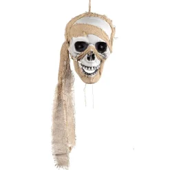 Hængende Piratkranie Med Lys