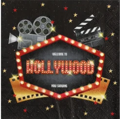 Hollywood Cinema Servietter