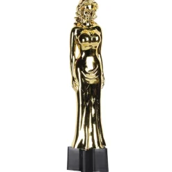 Hollywood Dame Statuette Guld